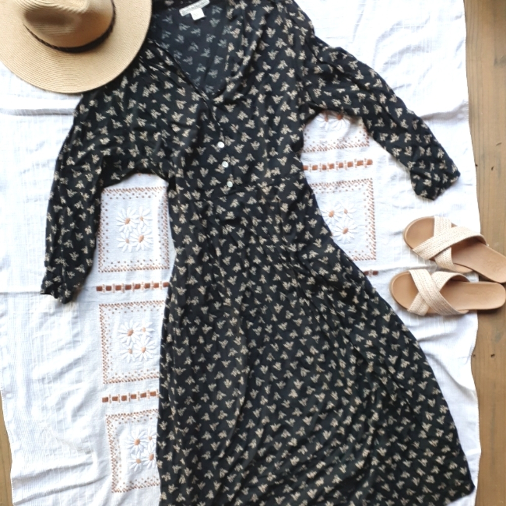 Dark maxi dress